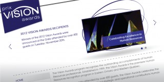 Vision Awards Branding and Website Redesign