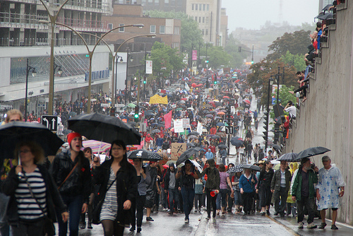 Montreal student protests