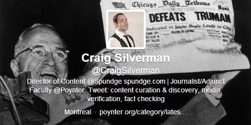 craig silverman follow friday