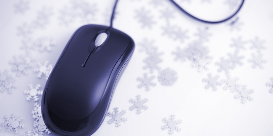 Online Christmas shopping